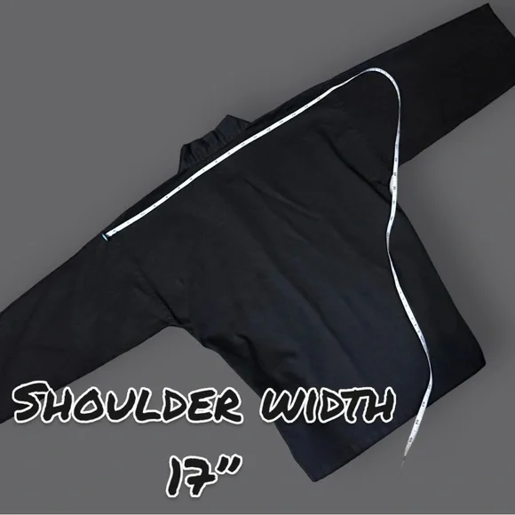 🎉HP🎉EUC Century Kids Lightweight Martial Arts Uniform in Black. Kids 5-7 🥋 - Picture 13 of 16